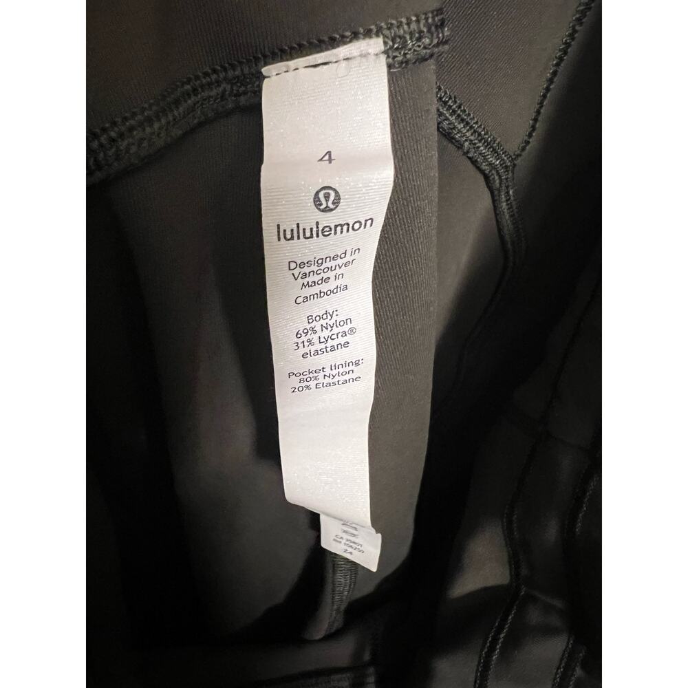Olive Green Lululemon Leggings - Size 4 - Picture 7 of 10